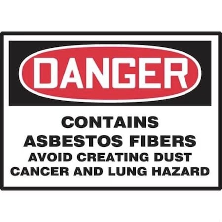 Accuform OSHA DANGER SAFETY SIGN CONTAINS MCAW027XP MCAW027XP